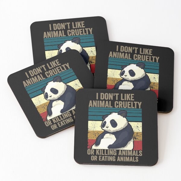 Item preview, I DON'T LIKE ANIMAL CRUELTY designed and sold by noahs-shop.