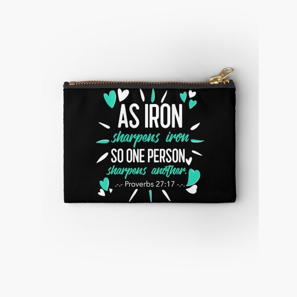 Item preview, As Iron Sharpens Iron, So One Person Sharpens Another designed and sold by bugtalk.