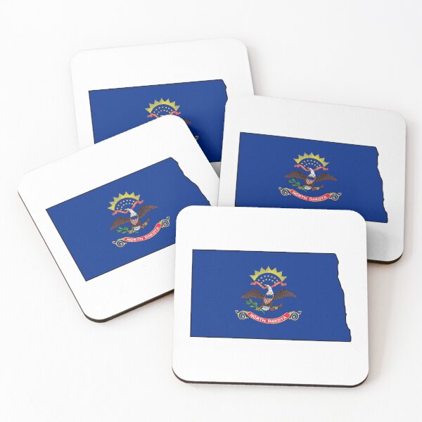 Item preview, North Dakota Flag designed and sold by State Symbols.