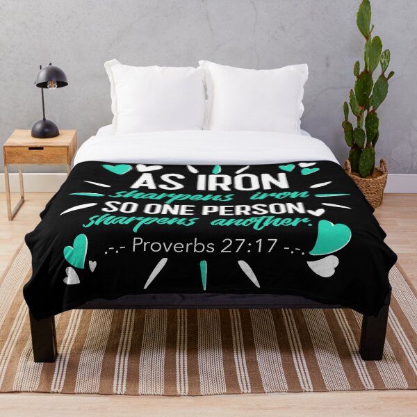 Item preview, As Iron Sharpens Iron, So One Person Sharpens Another designed and sold by bugtalk.