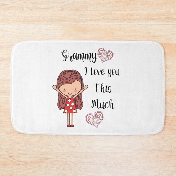 Item preview, Grammy I Love You This Much Hearts Gift for Grandmother designed and sold by BlossomSky.