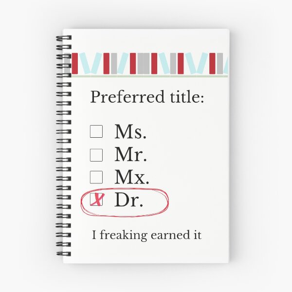Item preview, Call me Dr. -- Doctoral Degree Title List designed and sold by statsandcats.
