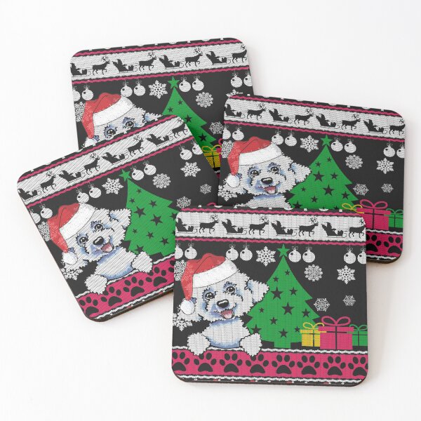 Artikelvorschau, Bichon Frise hässliche Weihnachtspullover Weihnachtshund Geschenk Shirt entworfen und verkauft von josephvinson689.