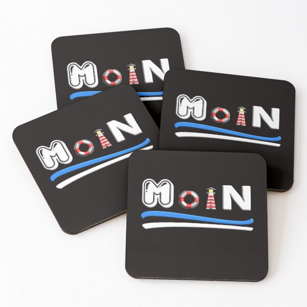 Item preview, MOIN Hamburg North German Low German Heimat Hafen saying designed and sold by Colator.