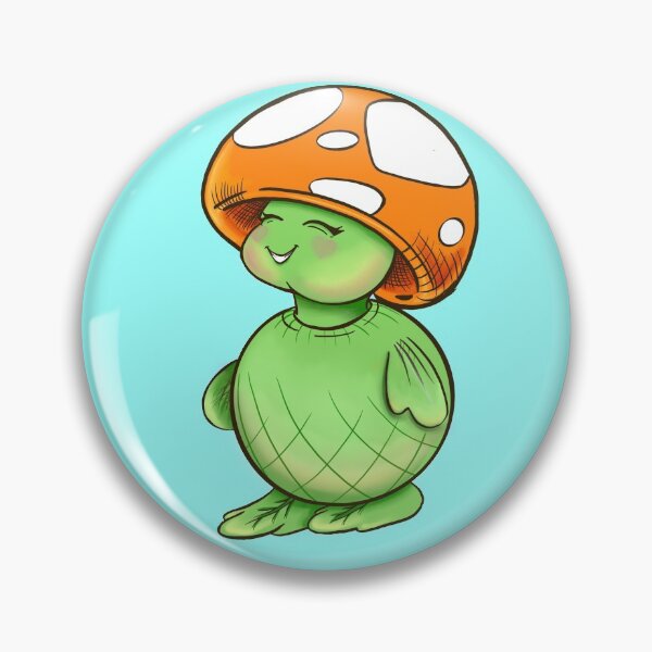 Item preview, Toady the toadstool (Orange) designed and sold by ispeakart.