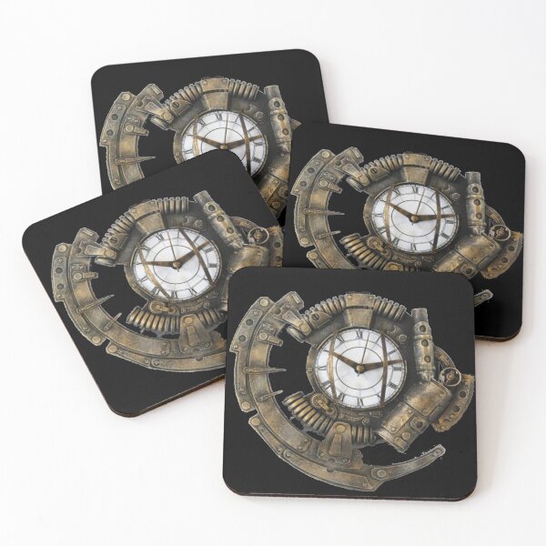 Item preview, steampunk clock designed and sold by 2enmasKarados.