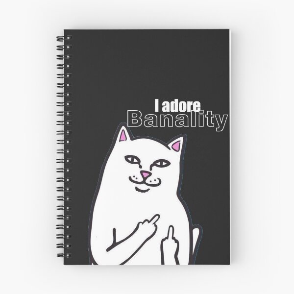 Item preview, BANALITY, funny cat designed and sold by ymJihane.