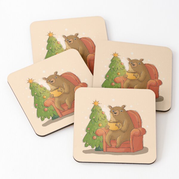 Item preview, FESTIVE BEAR designed and sold by taniasamoshkina.