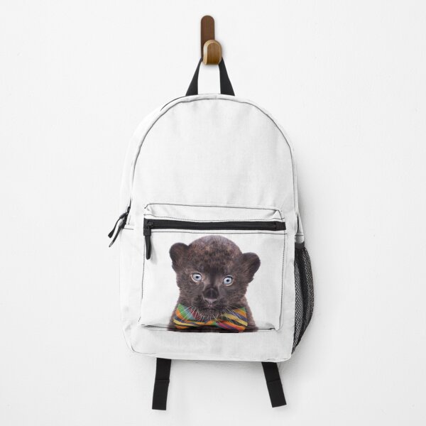 Item preview, Baby Panther With Bow Tie, Baby Animals Art Print by Synplus designed and sold by synplus.