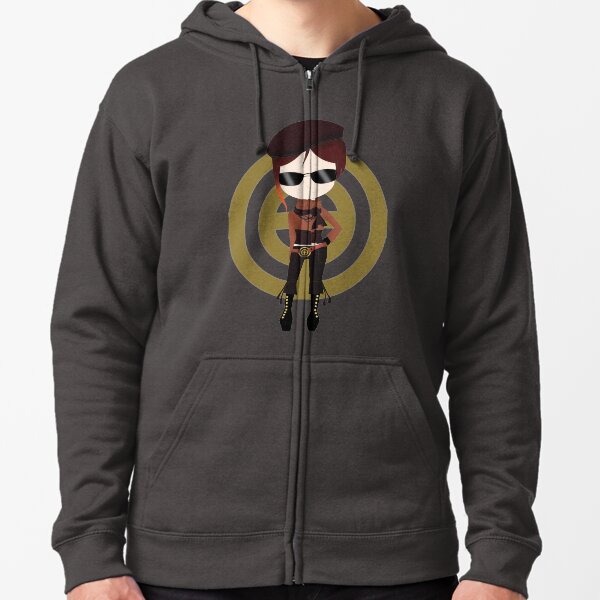 Chibi Coco from team CFVY Zipped Hoodie