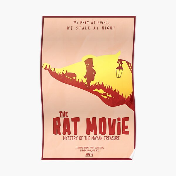 Rat Movie Poster Poster