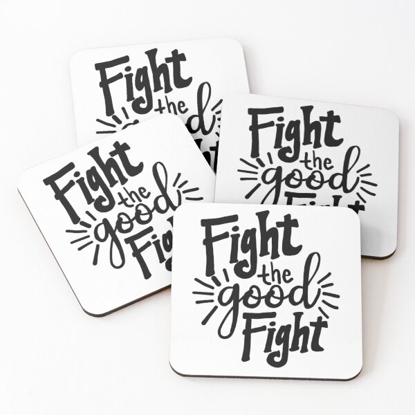 Item preview, Fight the Good Fight designed and sold by Katie Morris Art.