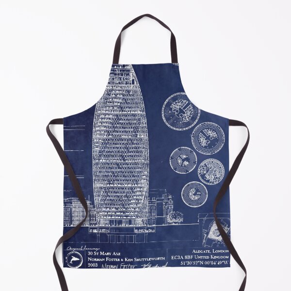 Item preview, 30 St Mary Axe Architecture Blueprint [A] designed and sold by T44BluePrints.