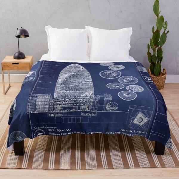 Item preview, 30 St Mary Axe Architecture Blueprint [A] designed and sold by T44BluePrints.