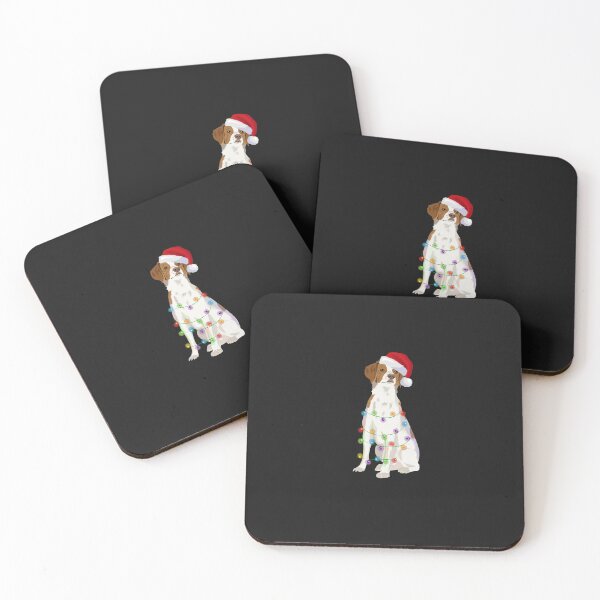 Artikelvorschau, BRITTANY SPANIEL Weihnachtsbeleuchtung Xmas Dog Lover Sweatshirt entworfen und verkauft von josephvinson689.