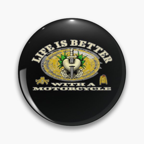 Item preview, Life is better with a motorcycle designed and sold by vibeno1.