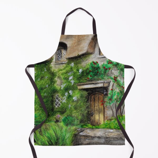 Item preview, Summer Cottage - coloured pencil designed and sold by Pansymade.