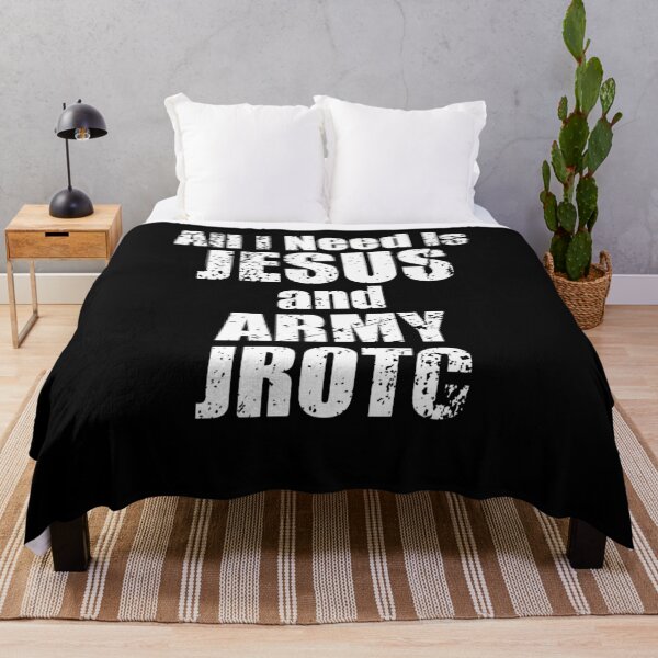 Item preview, All I Need is Jesus and Army JROTC for Junior ROTC Christians designed and sold by JROTCshop.
