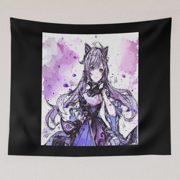 Item preview, Keqing - Genshin Impact designed and sold by Visionyst.