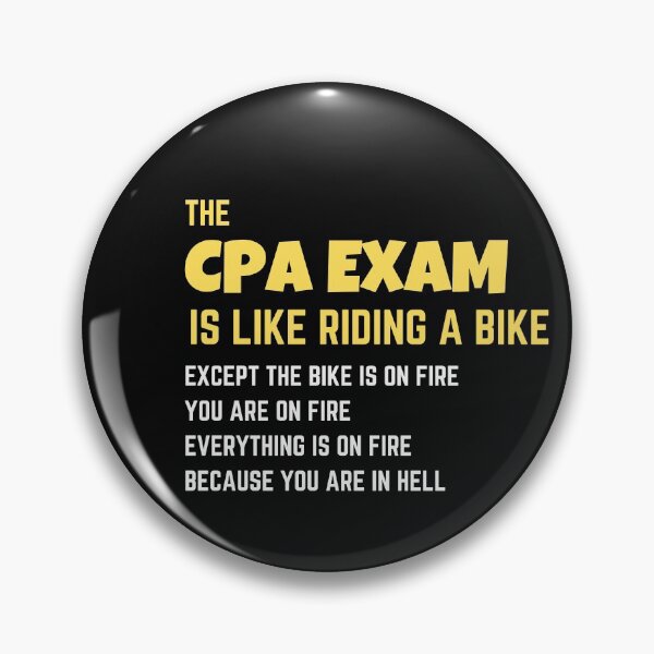 Artikelvorschau, Witzig Die CPA-Prüfung ist wie Fahrradfahren für Buchhalter entworfen und verkauft von FazCreations.