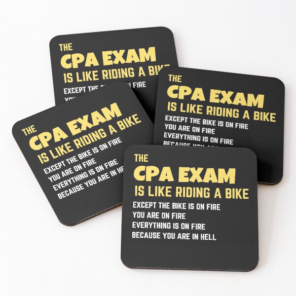 Artikelvorschau, Witzig Die CPA-Prüfung ist wie Fahrradfahren für Buchhalter entworfen und verkauft von FazCreations.