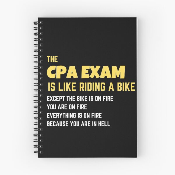Item preview, Divertido El examen de CPA es como andar en bicicleta para contadores designed and sold by FazCreations.
