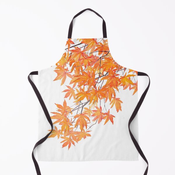 Item preview, yellow orange maple leaves 2 designed and sold by ColorandColor.