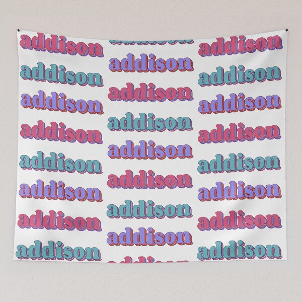 Item preview, Addison Word Art designed and sold by Arexus.