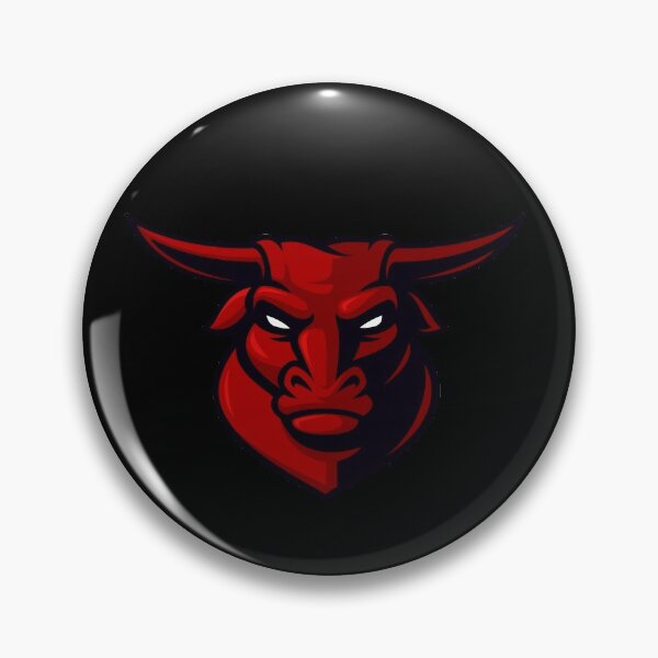 Angry Bull Pins And Buttons Redbubble