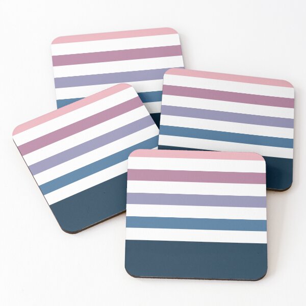 Item preview, Pink, blue and purple stripes  designed and sold by flamendes.