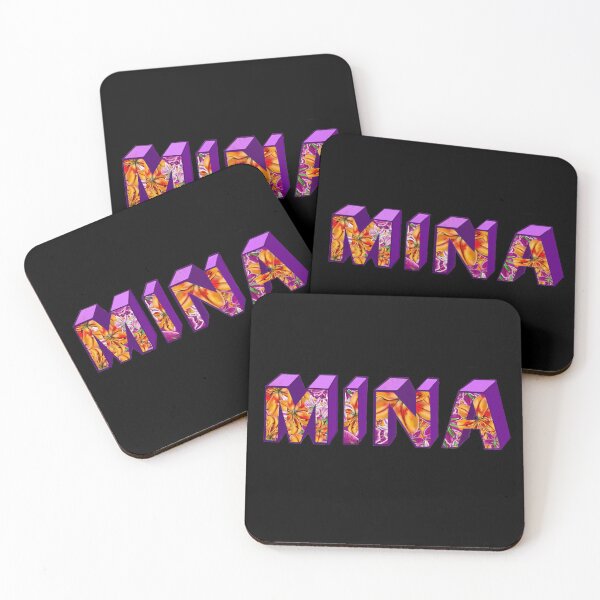 Artikelvorschau, Top 10 der besten personalisierten Geschenke 2022 – Mina floral – personalisiert, personalisierter individueller Name in Ombre entworfen und verkauft von Artonmytee.