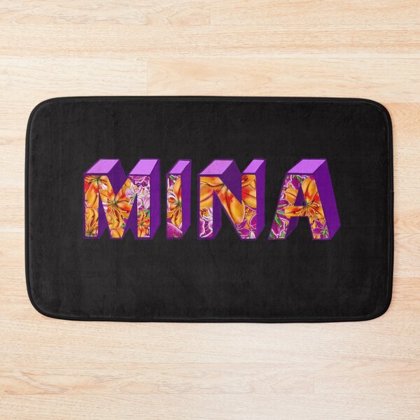 Item preview, Top 10 best personalised gifts 2022  - Mina floral - personalised,personalized custom name in ombre designed and sold by Artonmytee.