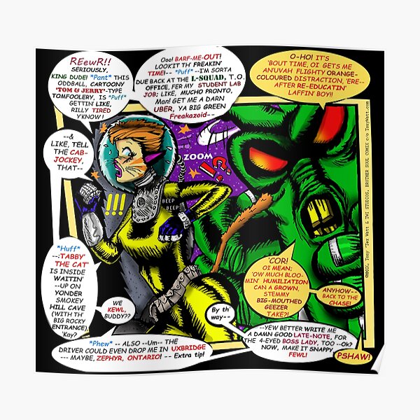 Brother Soul Comic Magazine Super Special ( Page Pop-Art Sample #69 ) Poster
