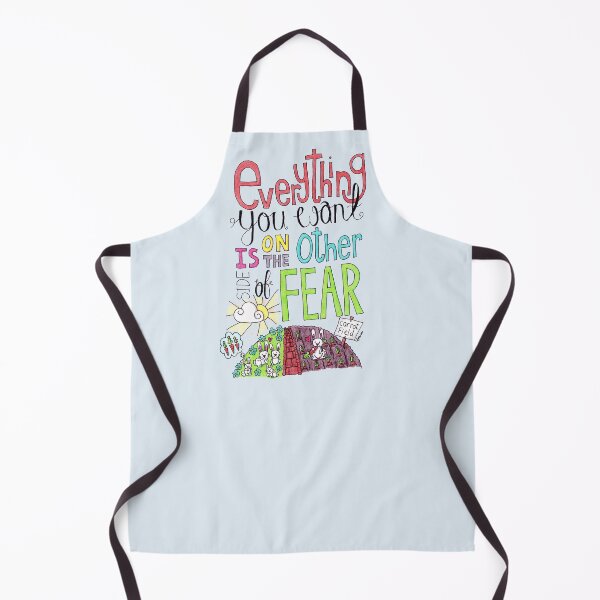 Item preview, Everything You Want Is On The Other Side Of Fear designed and sold by LouiseFranksArt.