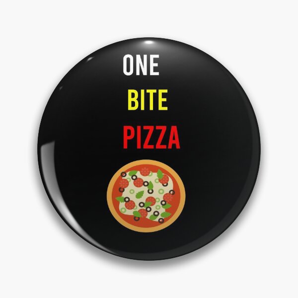 Item preview, Black One Bite Pizza designed and sold by DamaliePierre.