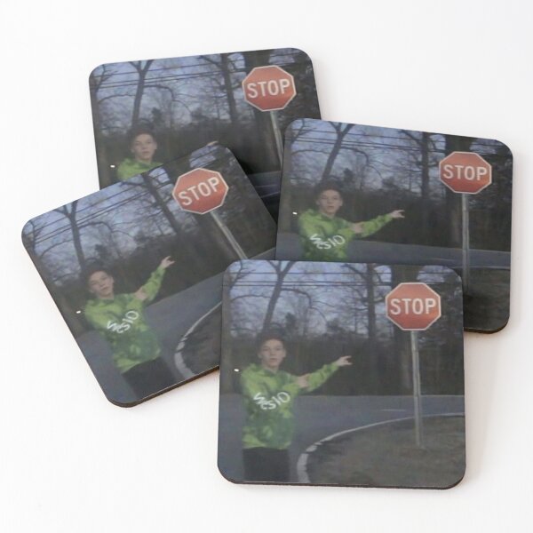Item preview, señal de stop de weston koury designed and sold by grandmafrog stickers ✿.