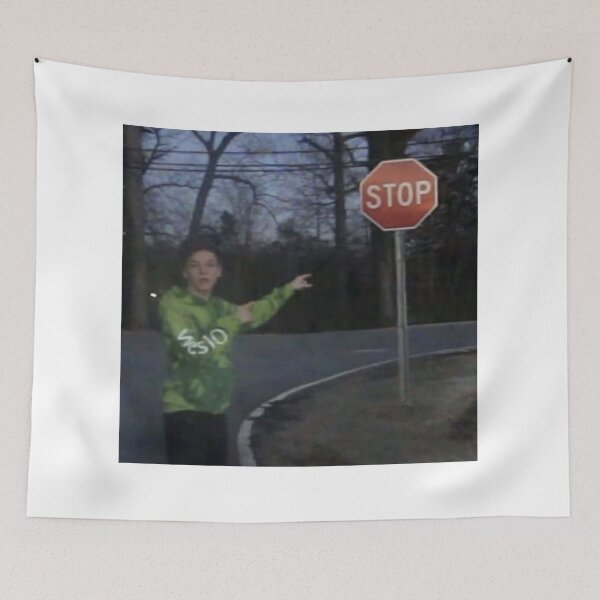 Item preview, weston koury stop sign  designed and sold by grandmafrog stickers ✿.
