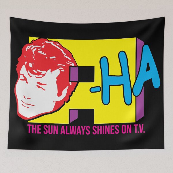 Item preview, Vintage 80s A-Ha T.V. FanArt Design designed and sold by acquiesce13.