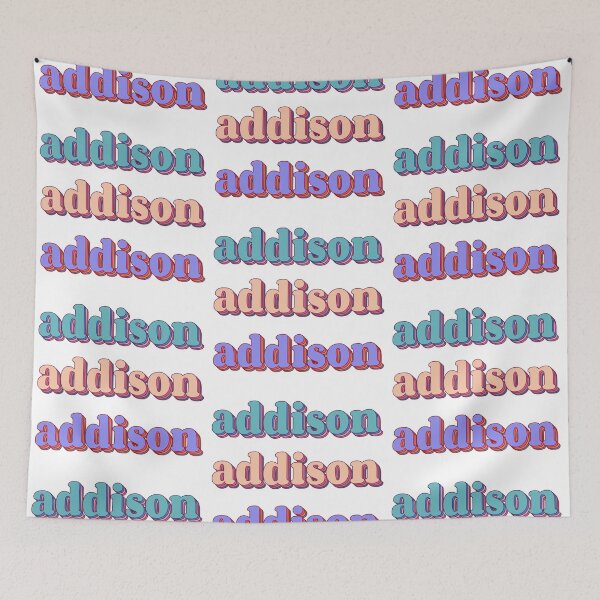 Item preview, Addison Word Art designed and sold by Arexus.