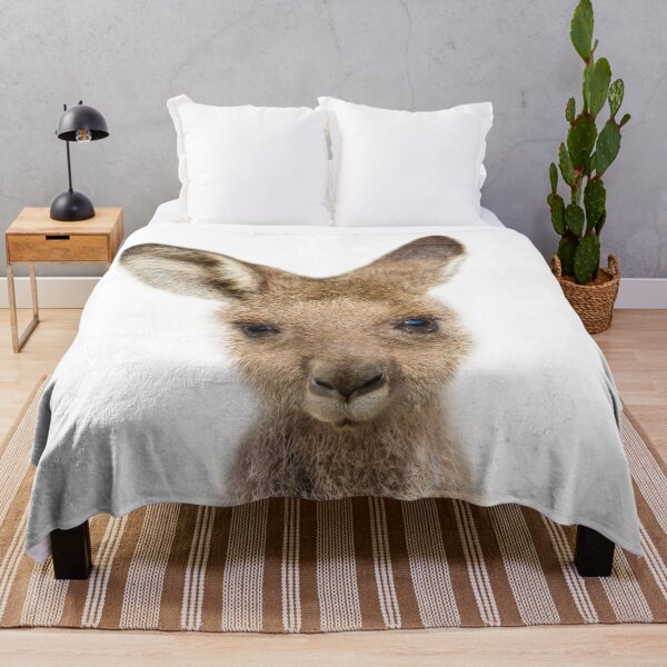 Item preview, Baby Kangaroo Art Print by Zouzounio Art designed and sold by zouzounioart.