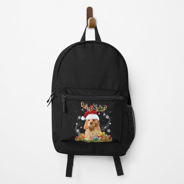 Artikelvorschau, Cocker Spaniel Rentier Weihnachtsbeleuchtung Lustiges Hund Weihnachtsgeschenk entworfen und verkauft von josephvinson689.