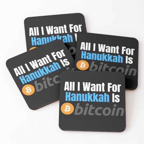 Item preview, All I Want For Hanukkah Is - Bitcoin Original designed and sold by Cryptohaven.