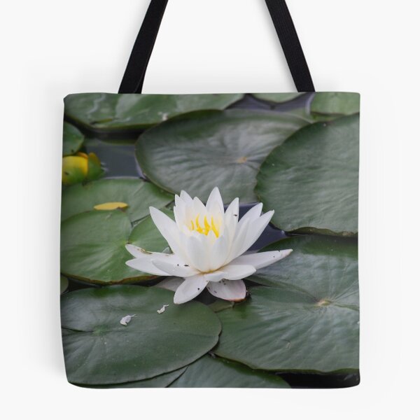 Item preview, Blooming lily amid lilypads designed and sold by Epiphany27Photo.