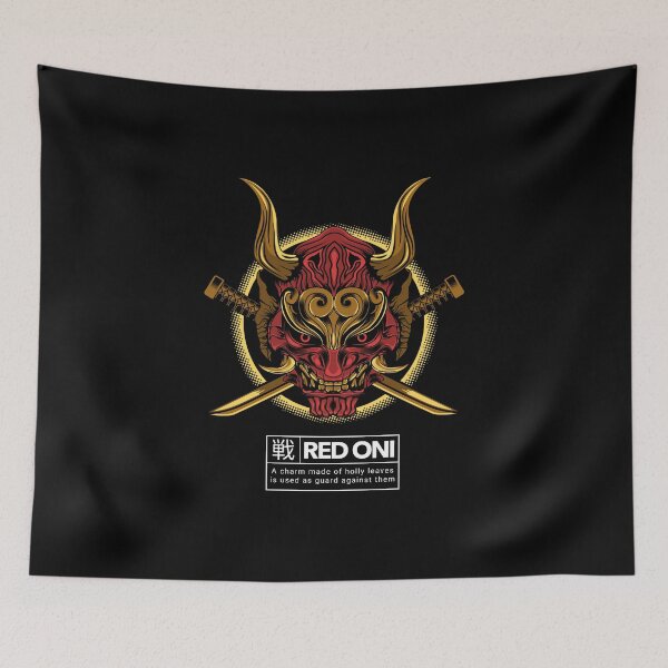 Item preview, Red Oni - Japan Steel designed and sold by ManiaTeec.