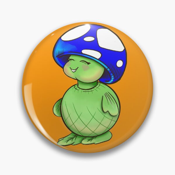 Item preview, Toady the toadstool (Blue) designed and sold by ispeakart.