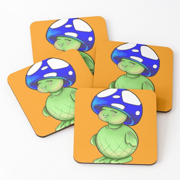 Item preview, Toady the toadstool (Blue) designed and sold by ispeakart.