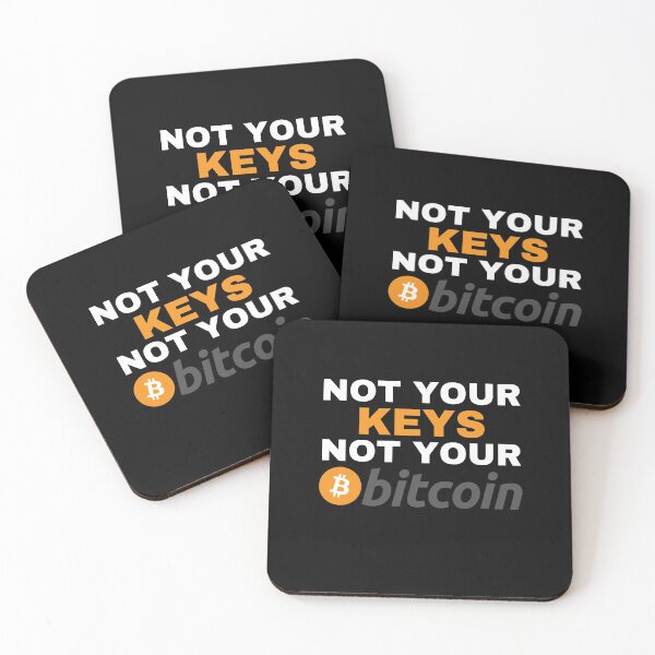 Item preview, Not Your Keys Not Your Bitcoin - Bitcoin Original designed and sold by Cryptohaven.