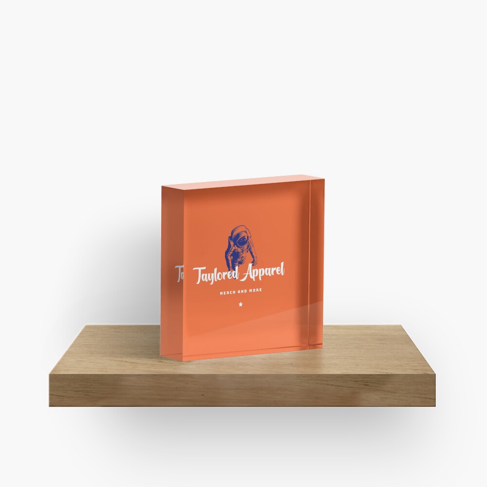 Taylored Apparel Acrylic Block