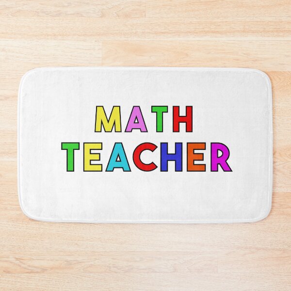 Item preview, Math Teacher designed and sold by popculturechick.