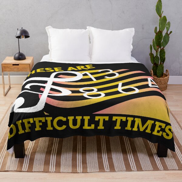 Item preview, These Are Difficult Times designed and sold by YueHeng Creates ⭐⭐⭐⭐⭐.